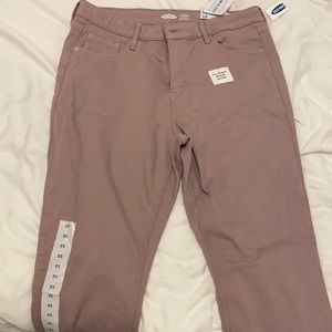 Light purple old navy rockstar skinny jeans